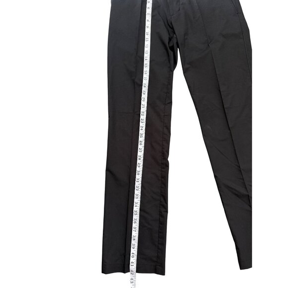 J. Lindeberg Black Performance Pants Lightweight Golf Size Regular Fit Men 32x34 - Picture 6 of 9